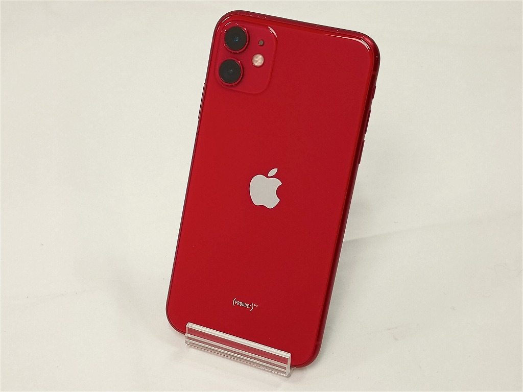 【継続期間制限事項割引き販売】アップル Apple iPhone 11 64GB au 赤いこと MWLV2J/A 【中古】 スマートフォン・タブレット-スマートフォン本体