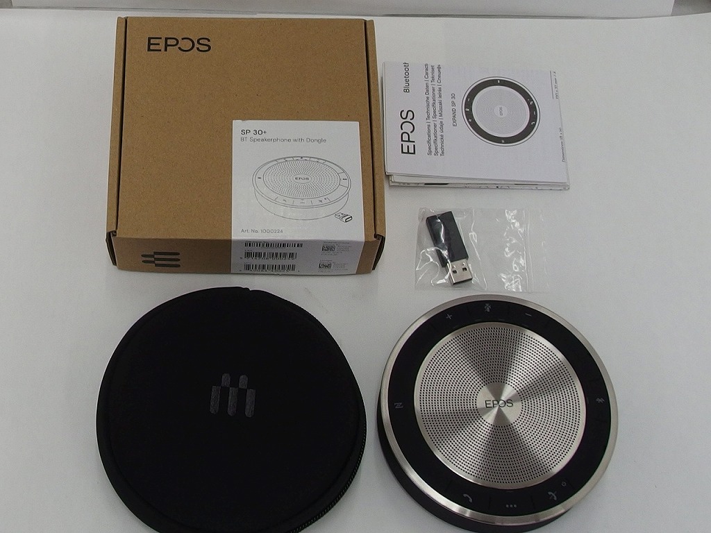 【全品ポイント10倍！要エントリー】【期間限定セール】エポス epos スピーカーフォン SP 30 + Web会議用スピーカーフォン 【中古】