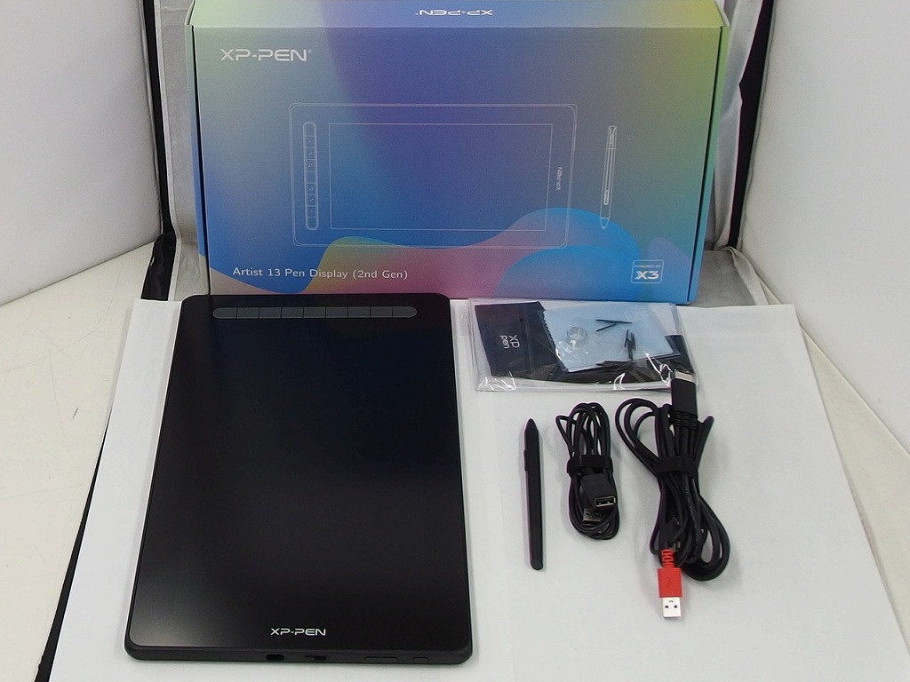 エックスピーペン XP-PEN 液晶書き込み経口避妊薬 黒いこと JPCD130FH_BK 【中古】