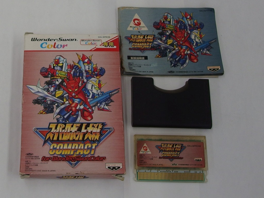 【難あり品】 ワンダースワンソフト スーパーロボット大戦COMPACT for WSC 【中古】