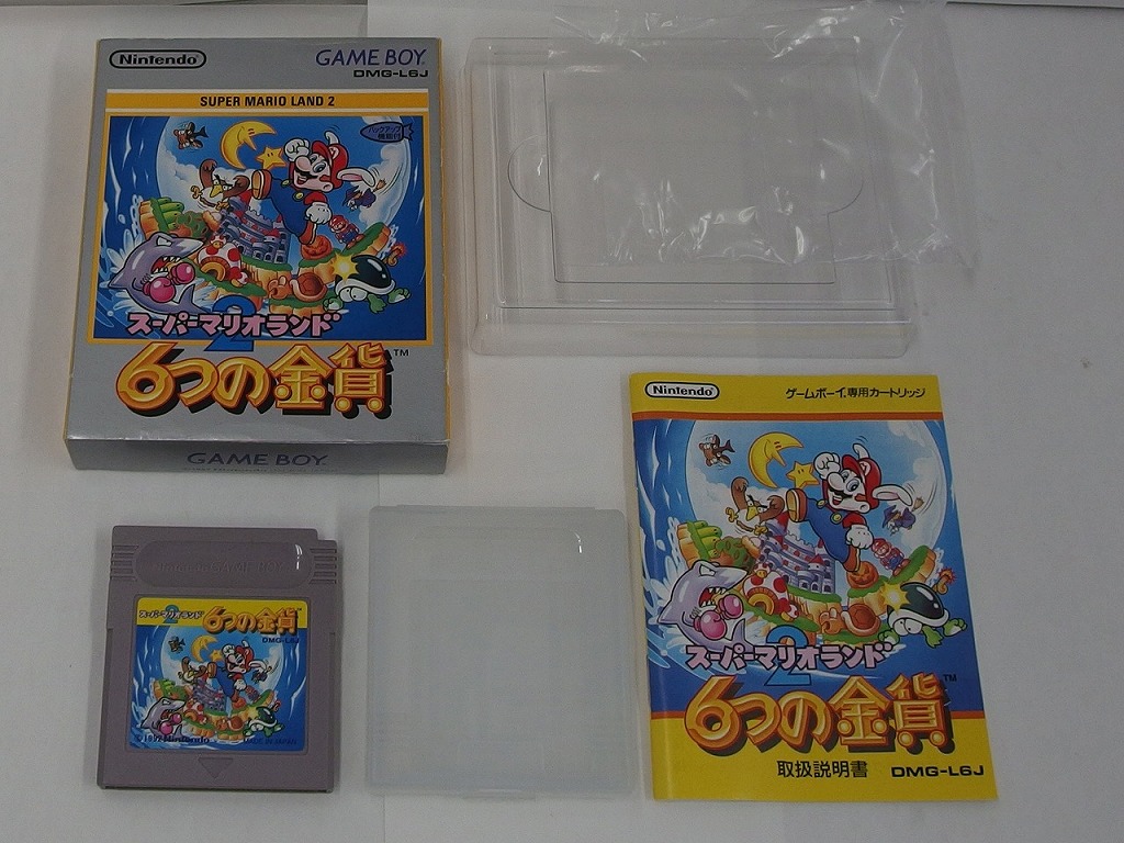 GBソフト スーパーマリオランド2 6つの金貨 【中古】