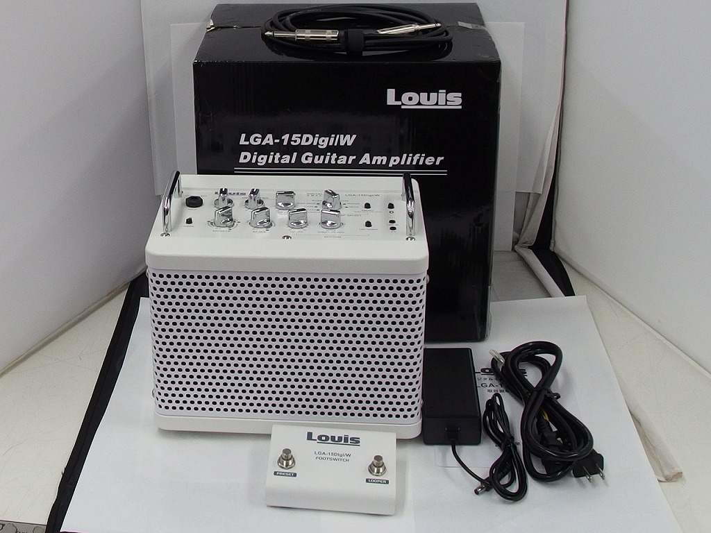 【全品ポイント10倍！要エントリー】【期間限定セール】ルイス Louis LGA-15Digi/W ギターアンプ 【中古】