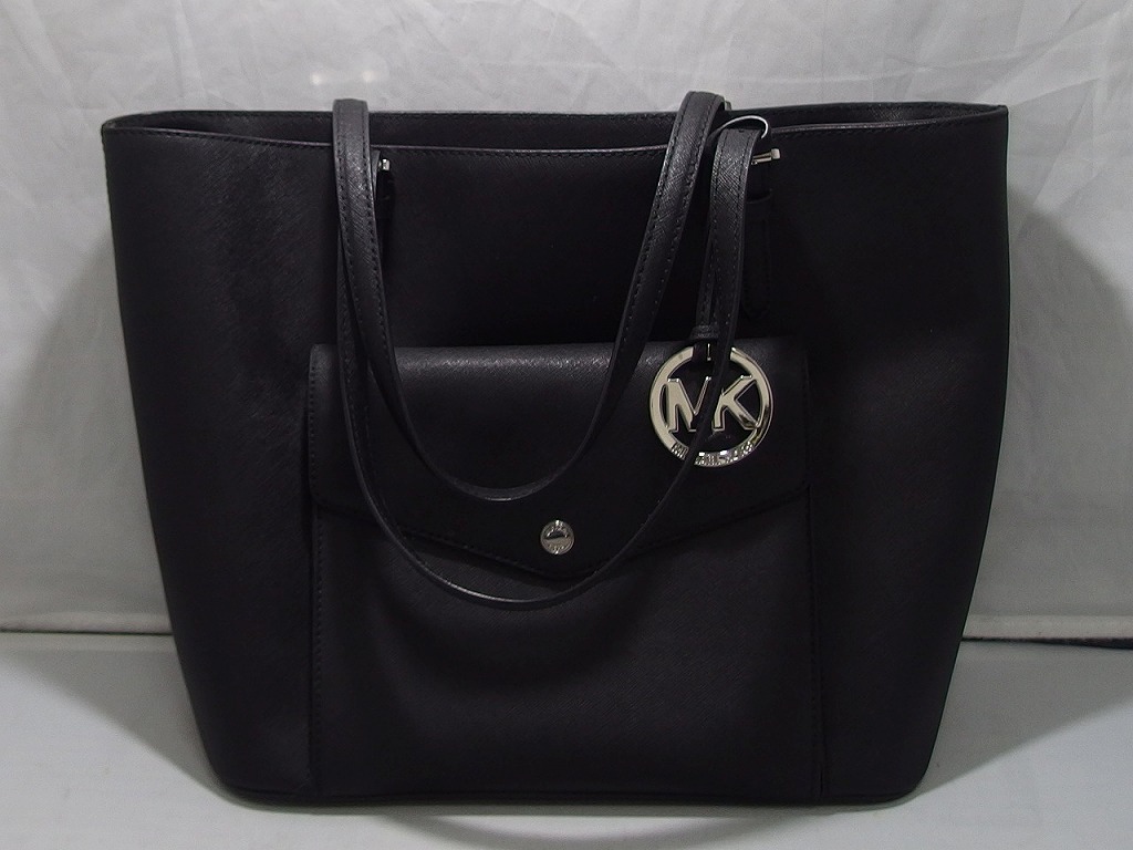 マイケルコース MICHAEL KORS マイケルコース MICHAEL KORS トートバッグ ブラック 【中古】