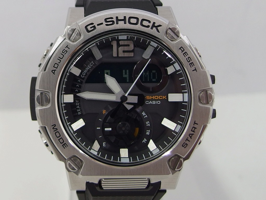 G-SHOCK G-STEEL GST-B300S-1AJF 中古品。 楽天市場】【中古】CASIO カシオ G-SHOCK G-スチール アナデジ GST