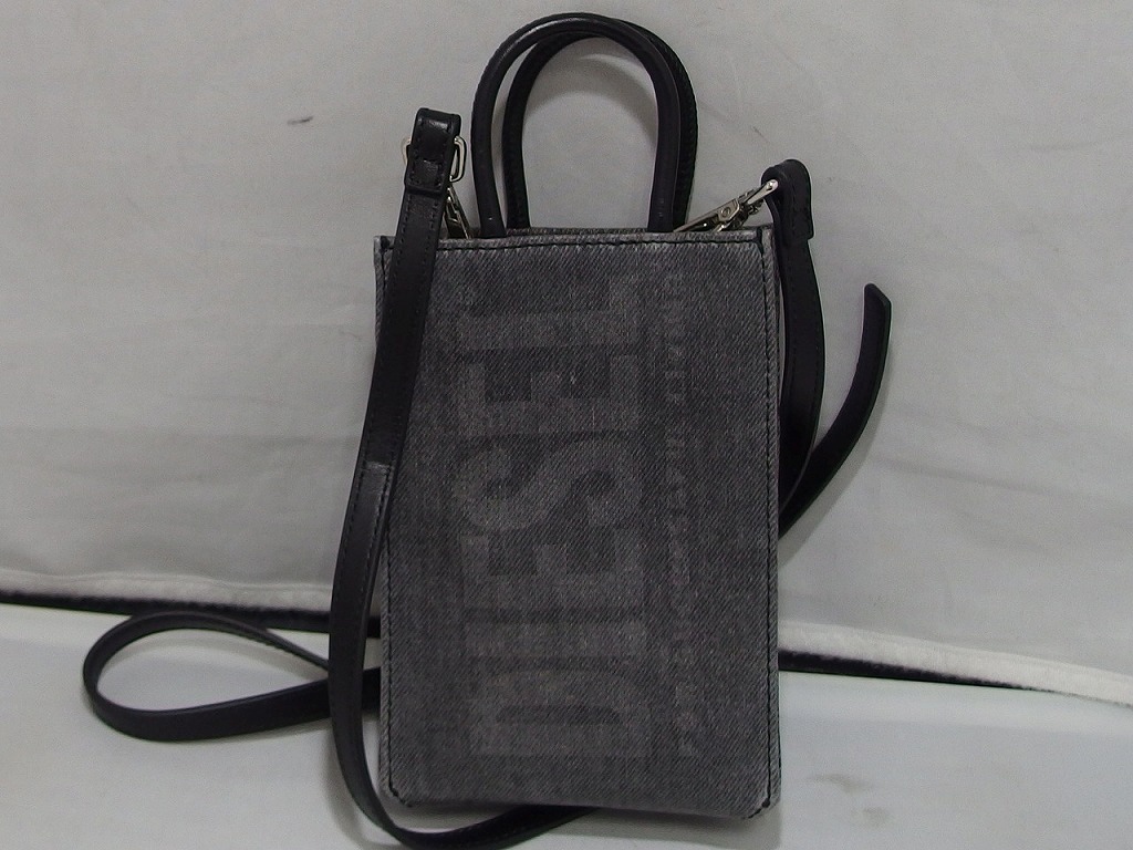 楽天市場】DIESEL ディーゼルショルダーミニポーチフロントファスナー