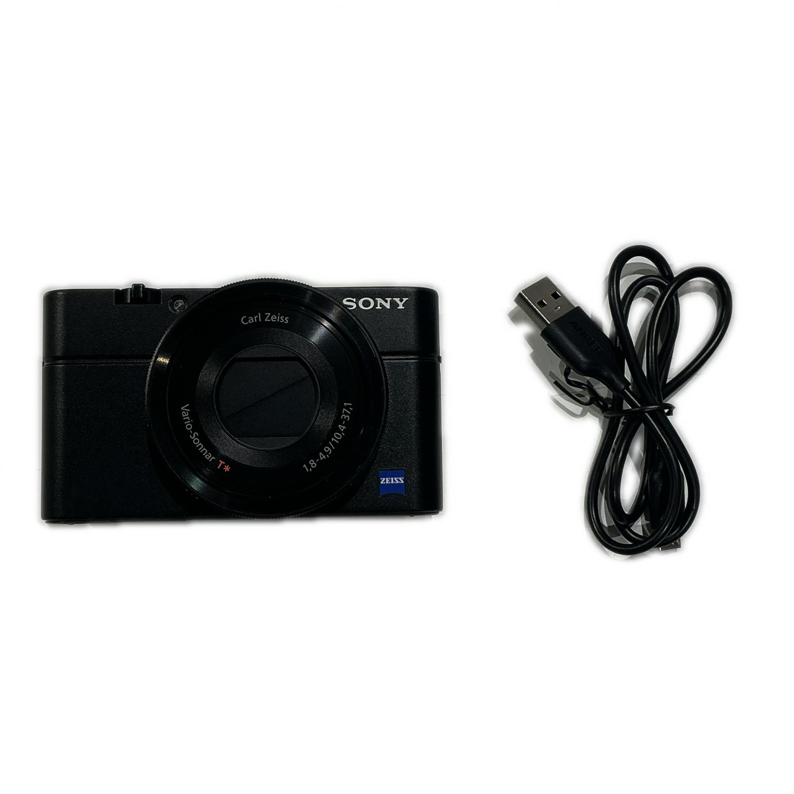 【継続期間制限事項大売り出し】Cyber-shot Cyber-shot デジタル写真機 Sony Cyber-shot DSC-RX100 黒いこと【中古】