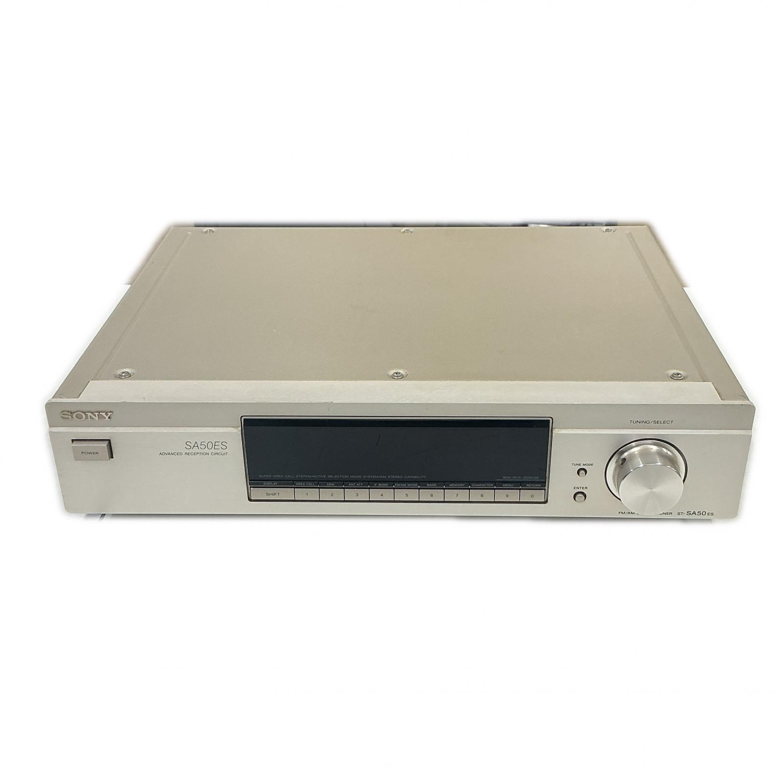 ES (Elevated Standard) ES (Elevated Standard) オーディオかかわり合い Sony ST-SA50ES ラジオ受信機【中古】