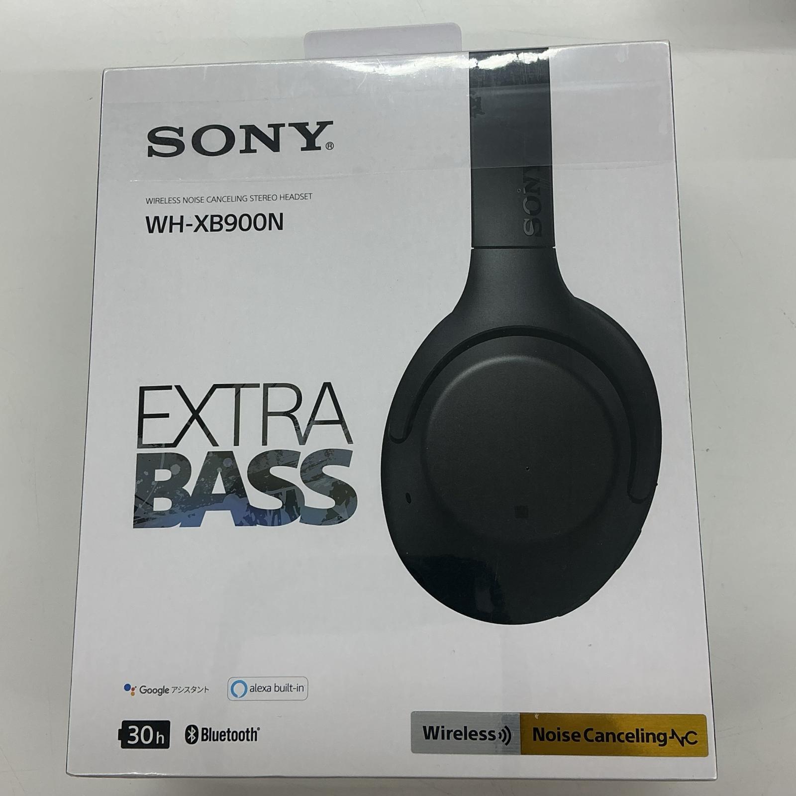 【4/4(土)20時～全品ポイント10倍！要エントリー】Sony Sony ヘッドホン WH-XB900N ブラック【中古】 10,419円