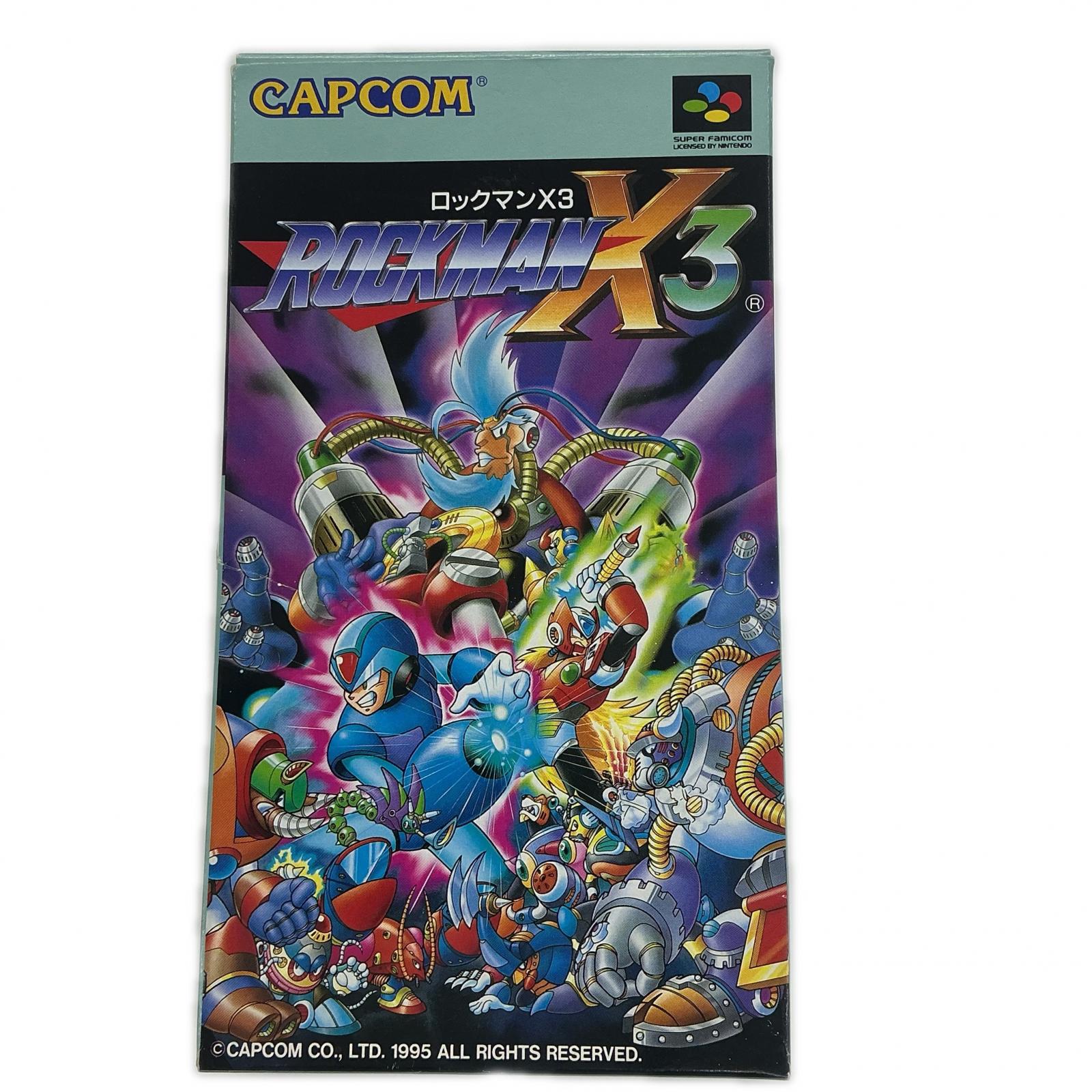 ロックマン（Mega Man） ロックマン（Mega Man） オールドゲームソフト スーパーファミコン ロックマンX3【中古】