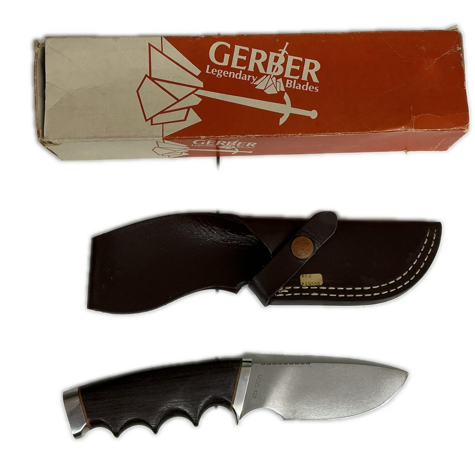 Gerber Model 400 Wooden Handle 木製（ブラウン）【中古】