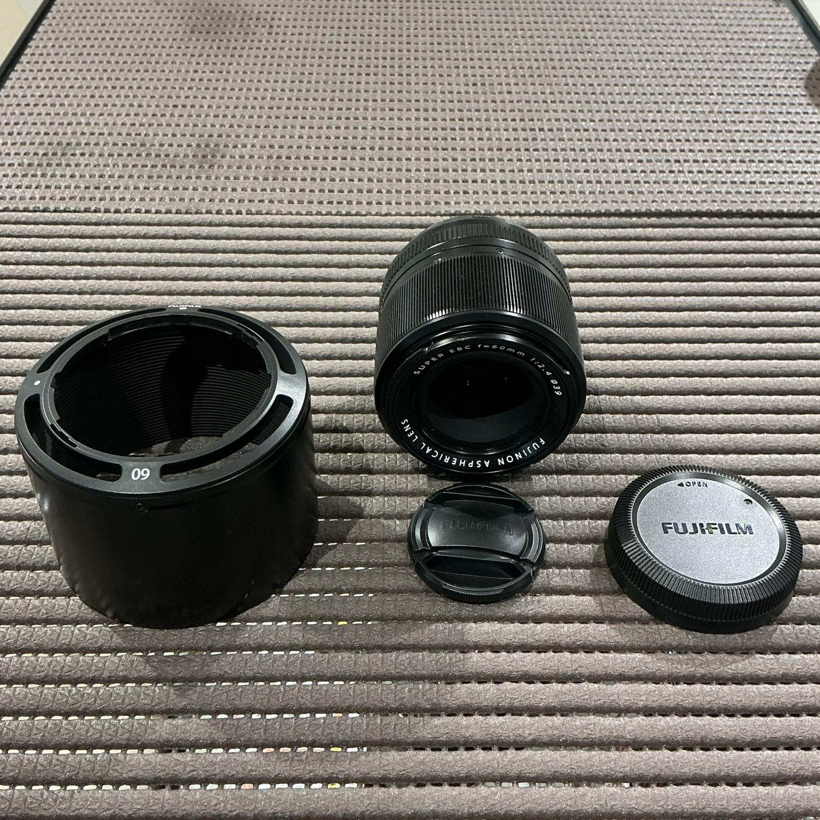 取り替えっこ水晶体 FUJIFILM XF 60粍 F2.4 R Macro【中古】