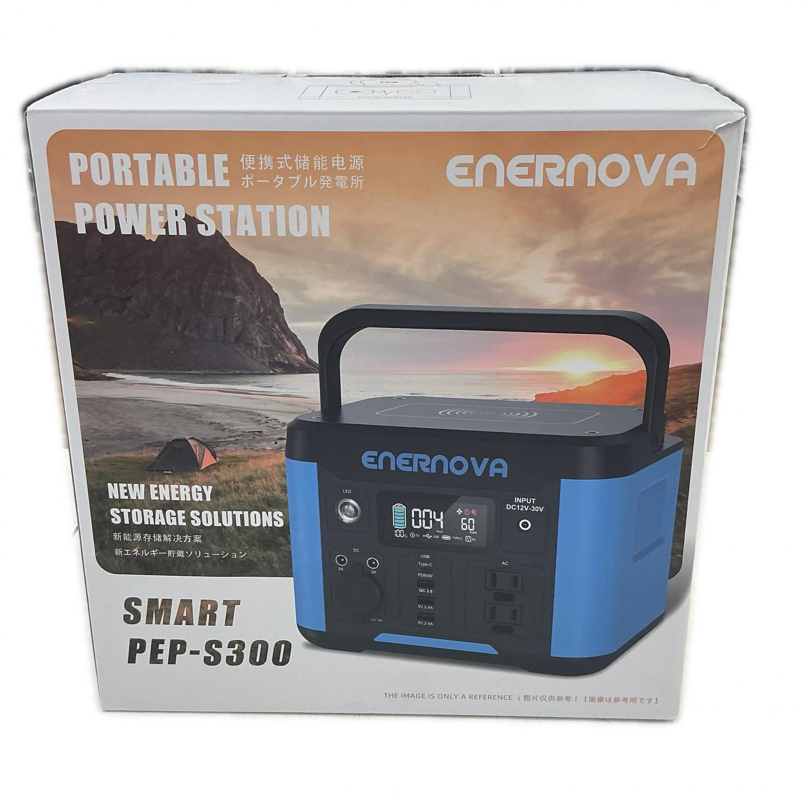 EnerNova EnerNova 難民キャンプ設備 EnerNova PEP-S300  携帯型ワット数【中古】