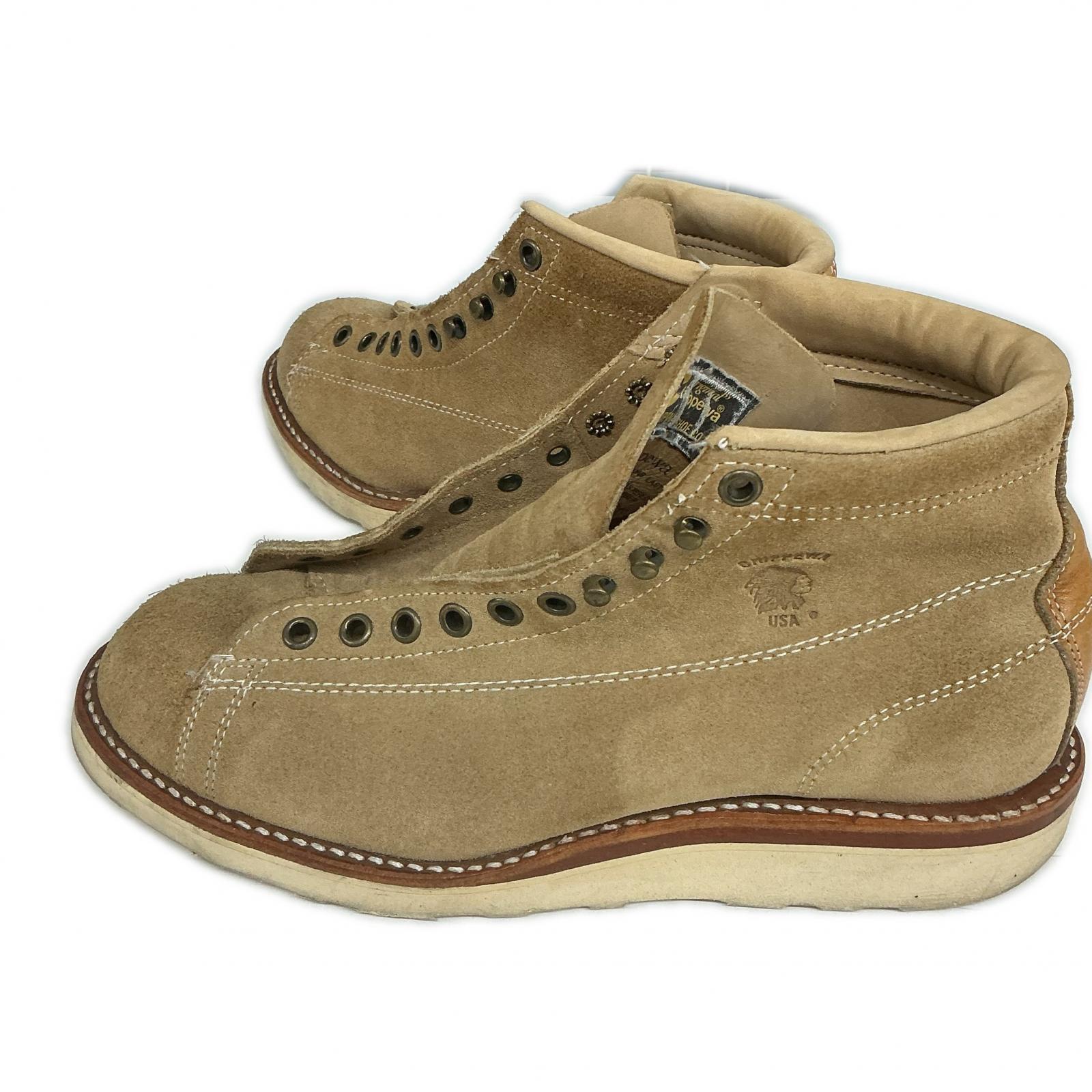 【4/4(土)20時～全品ポイント10倍！要エントリー】Chippewa モンキーブーツ91073 25.5【中古】