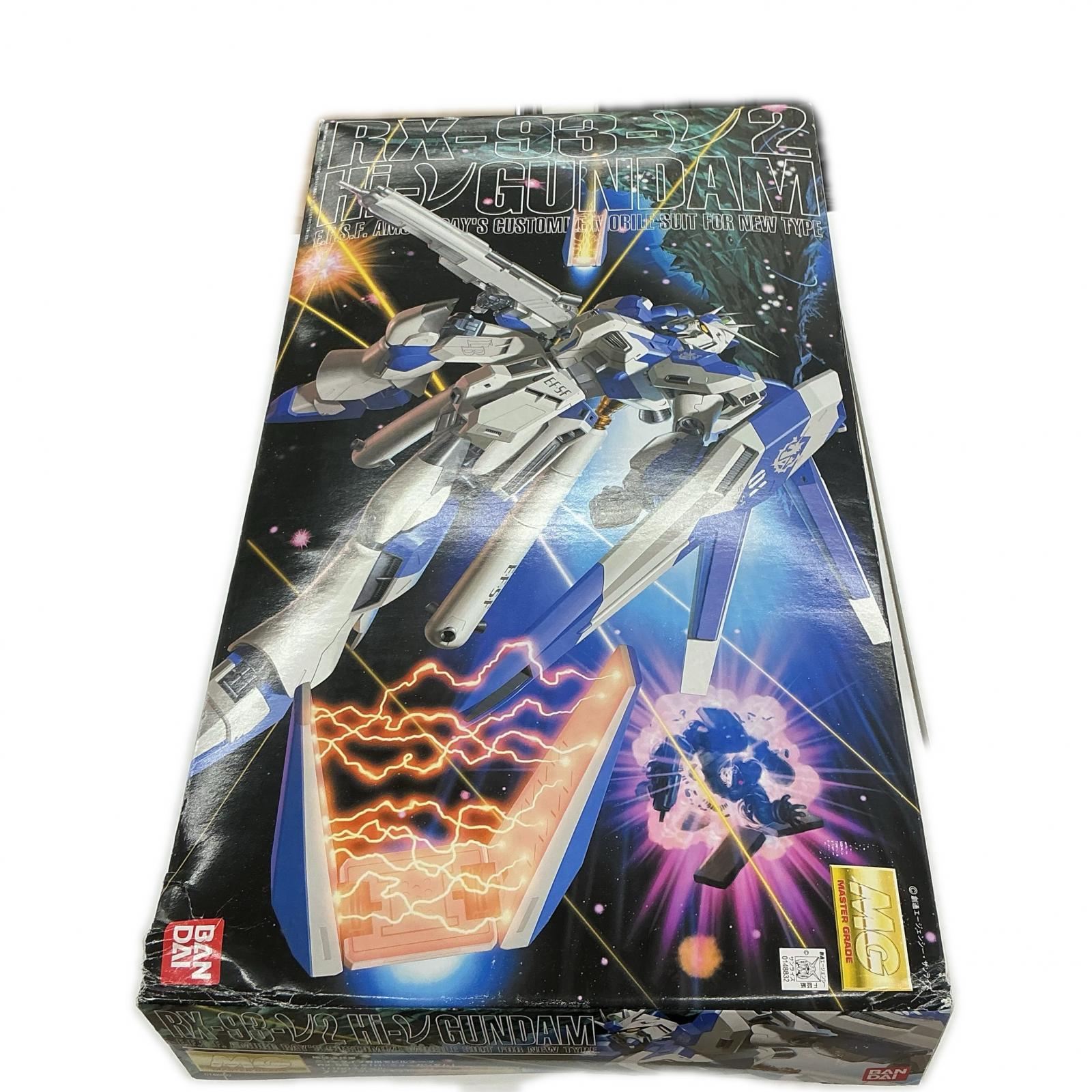 ガンダム ガンダム プラモデル RX-93-ν2 Hi-ν ガンダム ホワイト、ブルー、レッド、イエロー【中古】