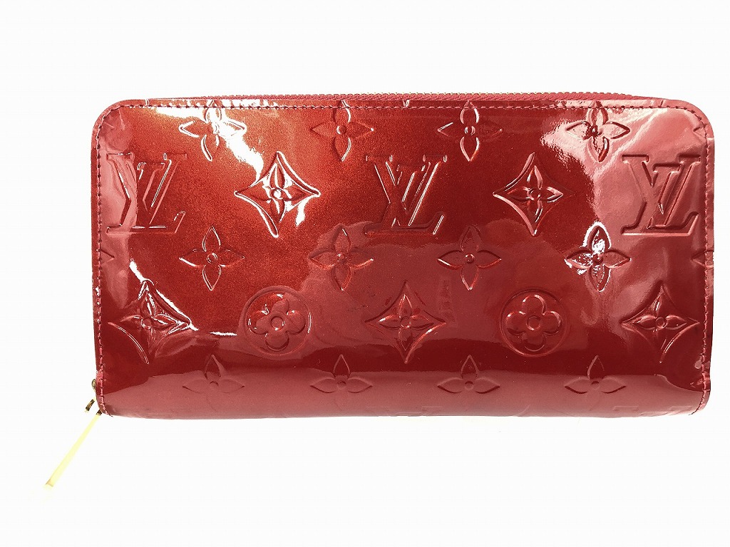 【継続期間押さえる大売り出し】ルイヴィトン LOUIS VUITTON ヴェルニ ジッピーウォレット 長紙入れ 赤いこと M90200 【中古】