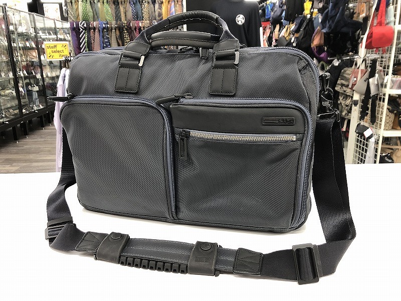 ゼロハリバートン ZERO HALLIBURTON ビジネスバッグ 2WAY ショルダー ブラック系 【中古】