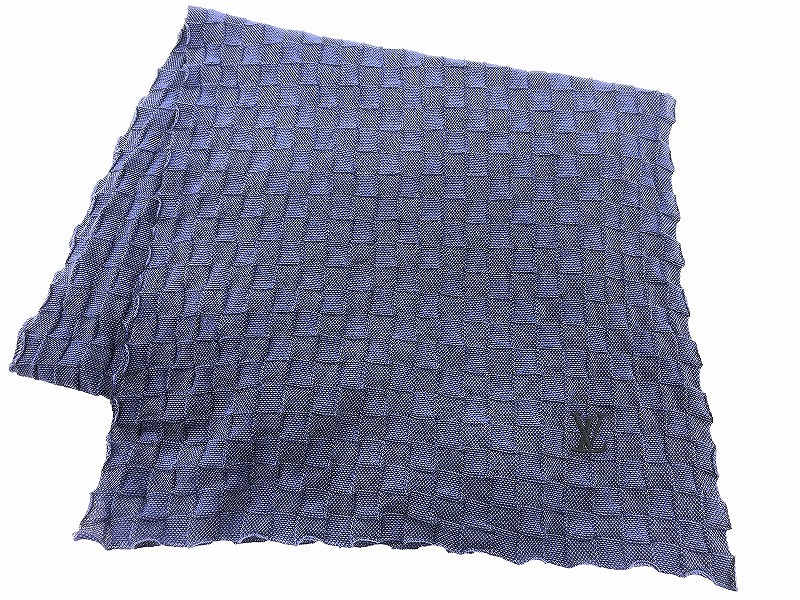 ルイ・ヴィトン LOUIS VUITTON 綿織物袈裟 ダミエ 青み 【中古】
