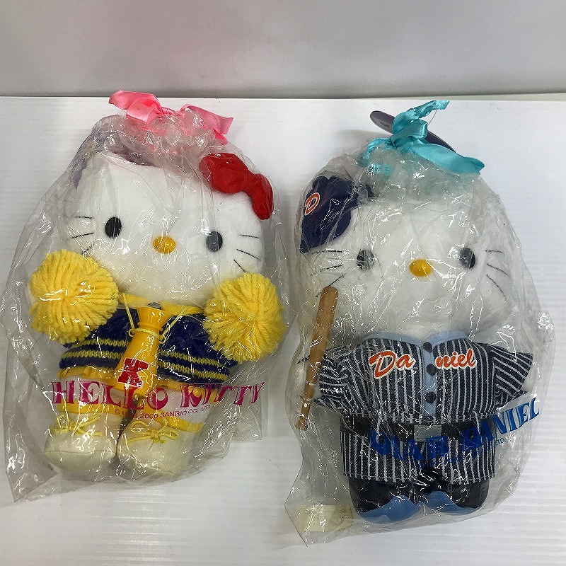 サンリオ サンリオ ハローキティ ダニエル チアガール ベースボール ぬいぐるみセット 【中古】