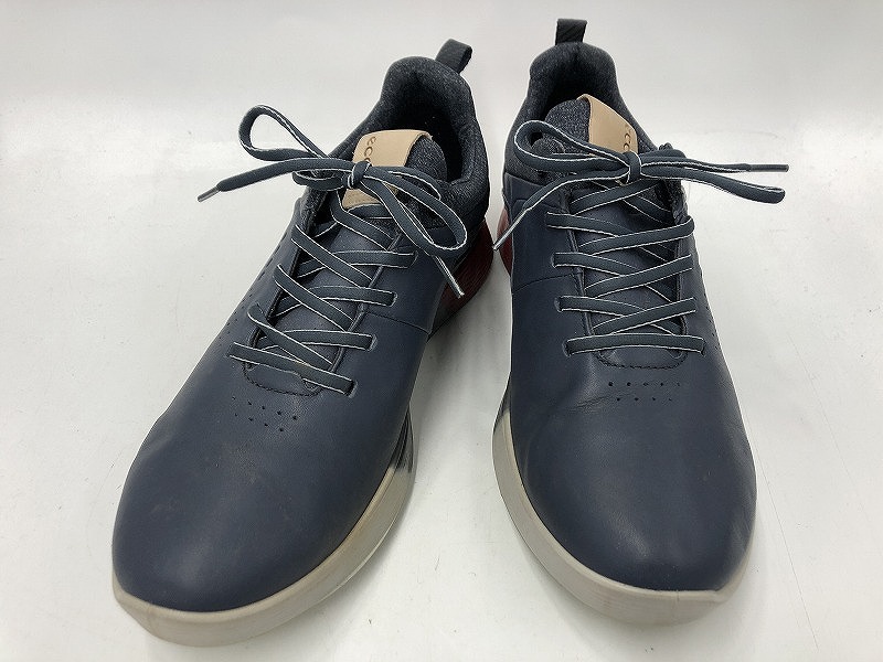 山びこ ecco スニーカー ゴルフシューズ S-Three GolfShose GORE-TEX 米国海軍 【中古】