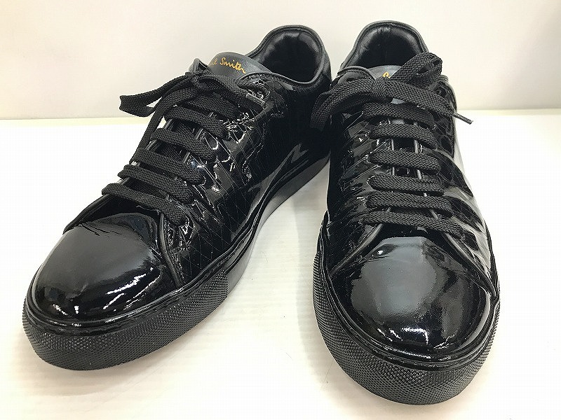 ポールスミス Paul Smith スニーカー BASSO ブラック 【中古】