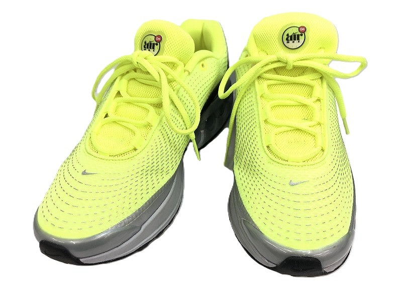ナイキ NIKE メンズスニーカー AIR MAX DN 蛍光イエロー 【中古】