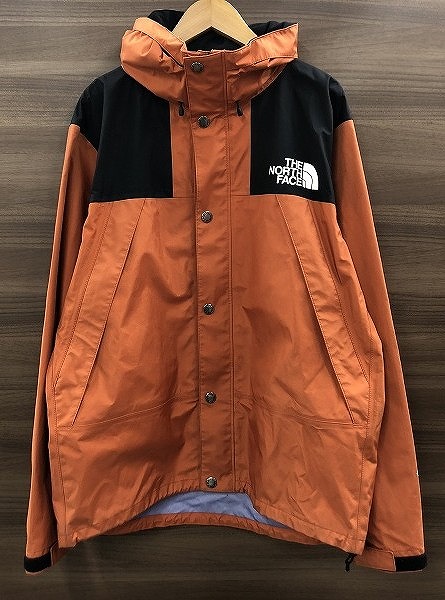 ザノースフェイス THE NORTH FACE マウンテンパーカー レインテックスジャケット オレンジ NP12135 【中古】