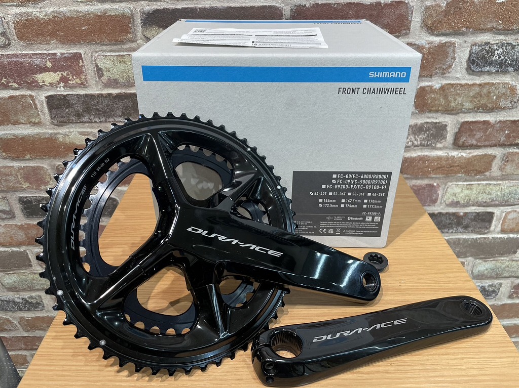 シマノ SHIMANO 【未当て嵌める】DURA-ACE スターター仕掛ける 172.5粍/54-40t FC-09 【中古】 自転車・サイクリング-チェーンリング-自転車用パーツ
