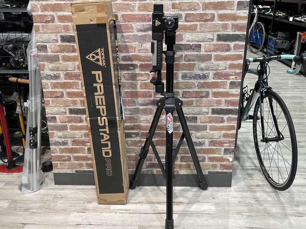 トピーク TOPEAK 【店先制限事項】検査と修理照明ランプ PREPSTAND Pro 【カウマン戸塚】 【中古】