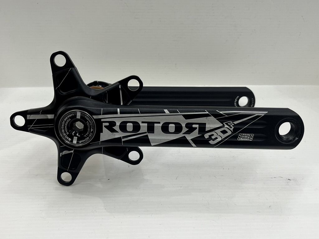 【全品ポイント10倍！要エントリー】【期間限定セール】ローター ROTOR クランクアームセット 170mm 3D+ 【カウマン戸塚】 【中古】