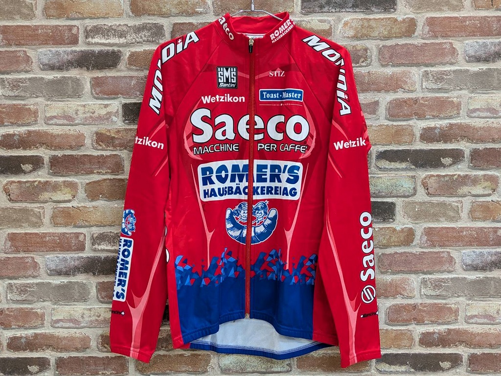 サンティーニ SANTINI サイクルジャージ 長袖 XXL 【カウマン戸塚】 【中古】
