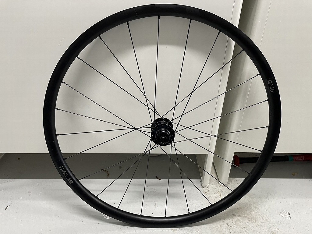 【全品ポイント10倍!要エントリー】【期間限定セール】DT SWISS DT SWISS リアホイール 700C ディスク 12s XDR 12mmスルーアクスル G540 【カウマン鎌倉】 【中古】|ワットマン店