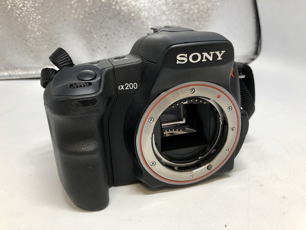ソニー SONY デジタルー眼二眼レフ写真機 DSLR-A200 【中古】