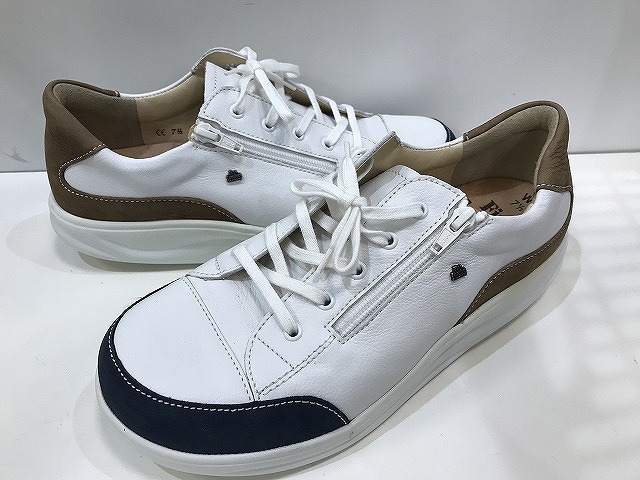 フィンコンフォート FinnComfort なめし革スニーカー HACHIOUJI 3488413 【中古】