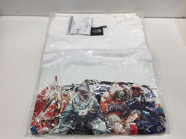 【全品ポイント10倍！要エントリー】【期間限定セール】【未使用】 ノースフェイス THE NORTH FACE S/S TRANS ANTERCTICA TEE 半袖Tシャツ ホワイト NT81930R｜ワットマン店