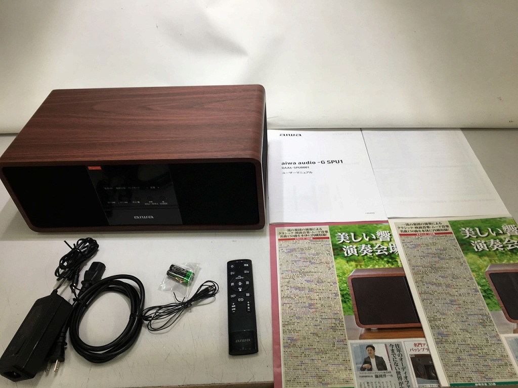【継続期間制限事項割引き販売】アイワ aiwa aiwa 150曲内蔵CDラジオ受信機 GAA4-SPU0001 【中古】 オーディオ-ラジオ-TV・オーディオ・カメラ