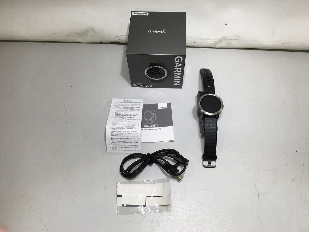 ガーミン GARMIN スマートウォッチ VIVOACTIVE3 【中古】