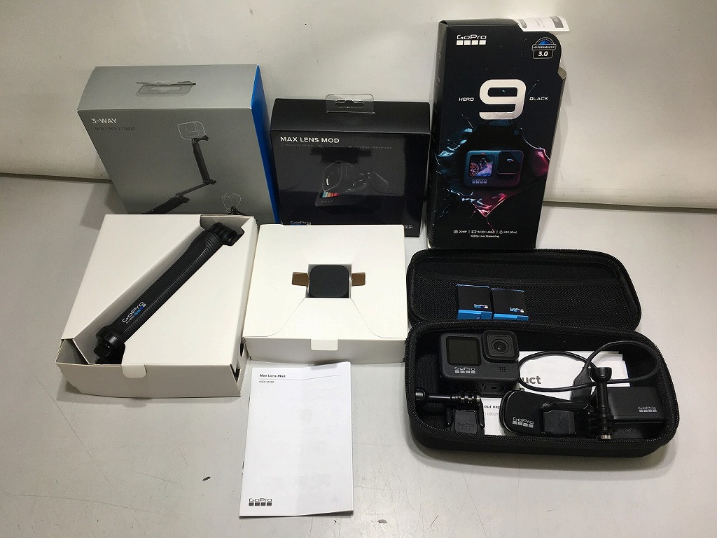 ゴープロ GoPro アクションカメラ HERO9 CHDHZ-901-FW 【中古】