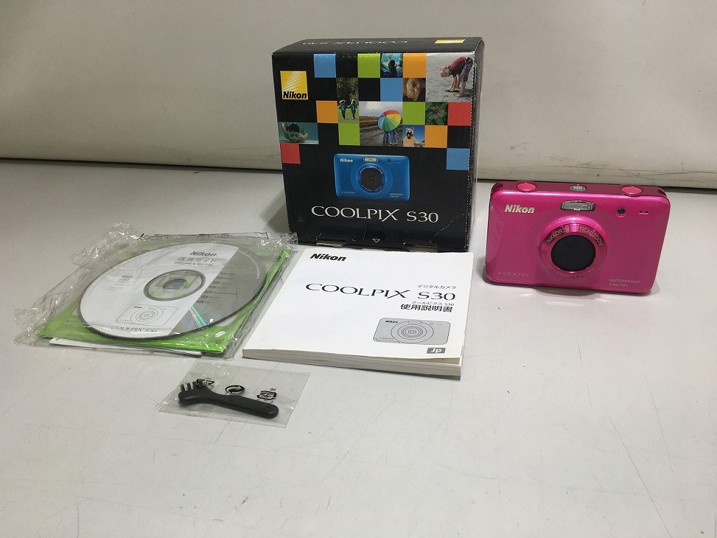 【継続期間制限事項大売り出し】ニコン Nikon デジタル写真機 COOLPIX S30 【中古】