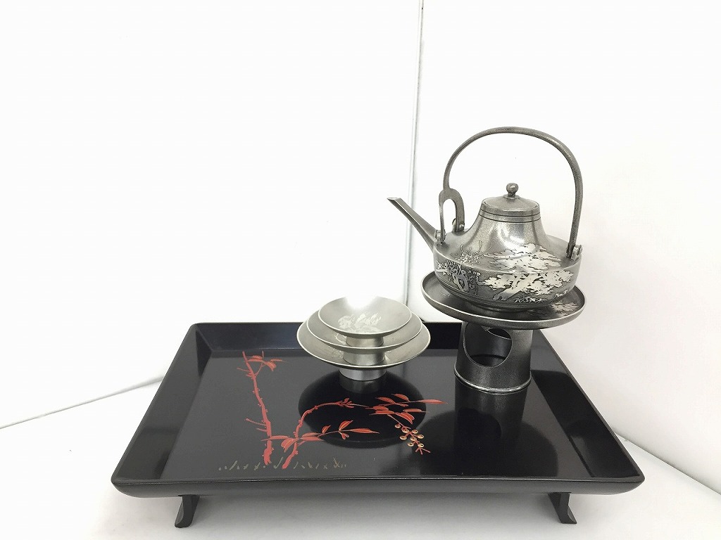 【継続期間制限事項大売り出し】本?製 屠蘇器書き割り 【中古】