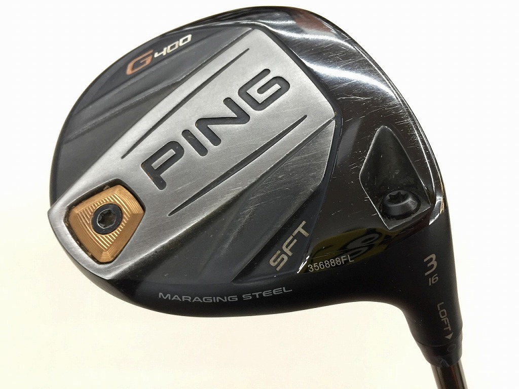 【全品ポイント10倍！要エントリー】【期間限定セール】ピン PING PING G400 SFT フェアウェイウッド FW 3W 16&deg; ALTA J CB 【3W】 シャフト：ALTA J CB フレックスR 【中古】｜ワットマン店 10,806円