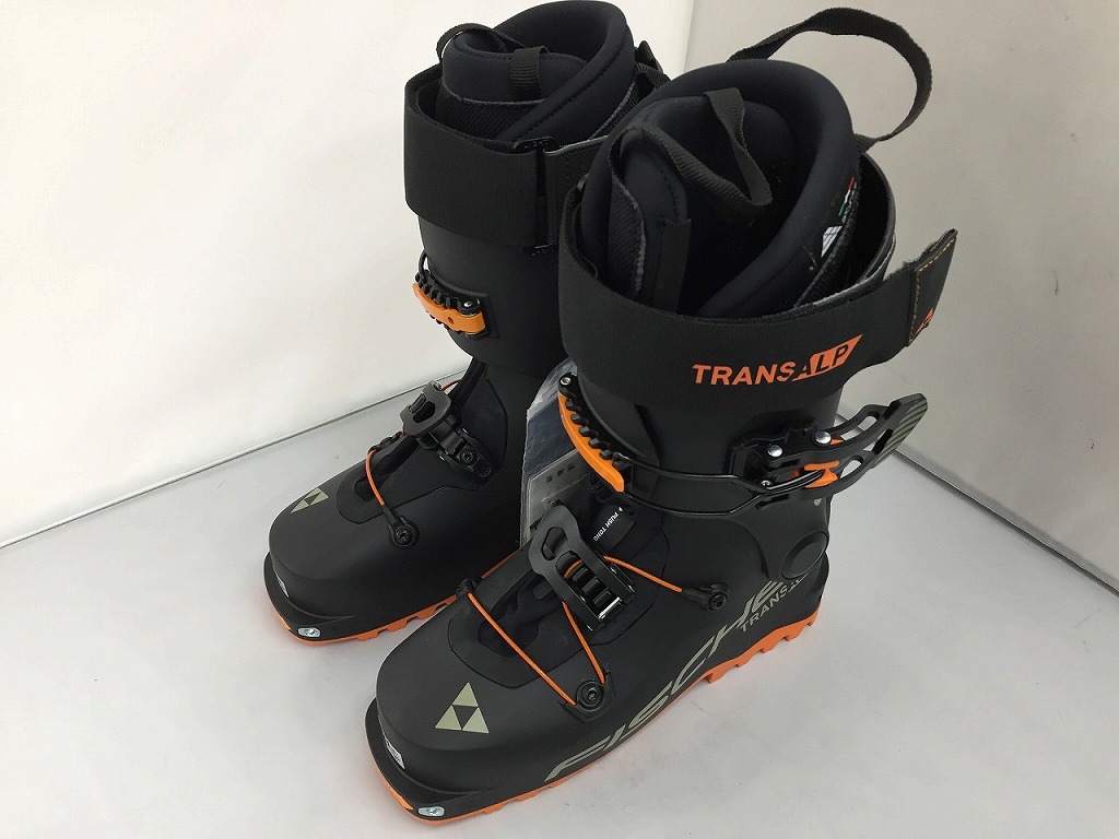 【継続期間制限事項大売り出し】フィッシャー FISCHER TRANSALP トランザルプ 周遊旅行用スキーの板ブーツ 24.5糎 TS U18321 ISO 9523 【中古】