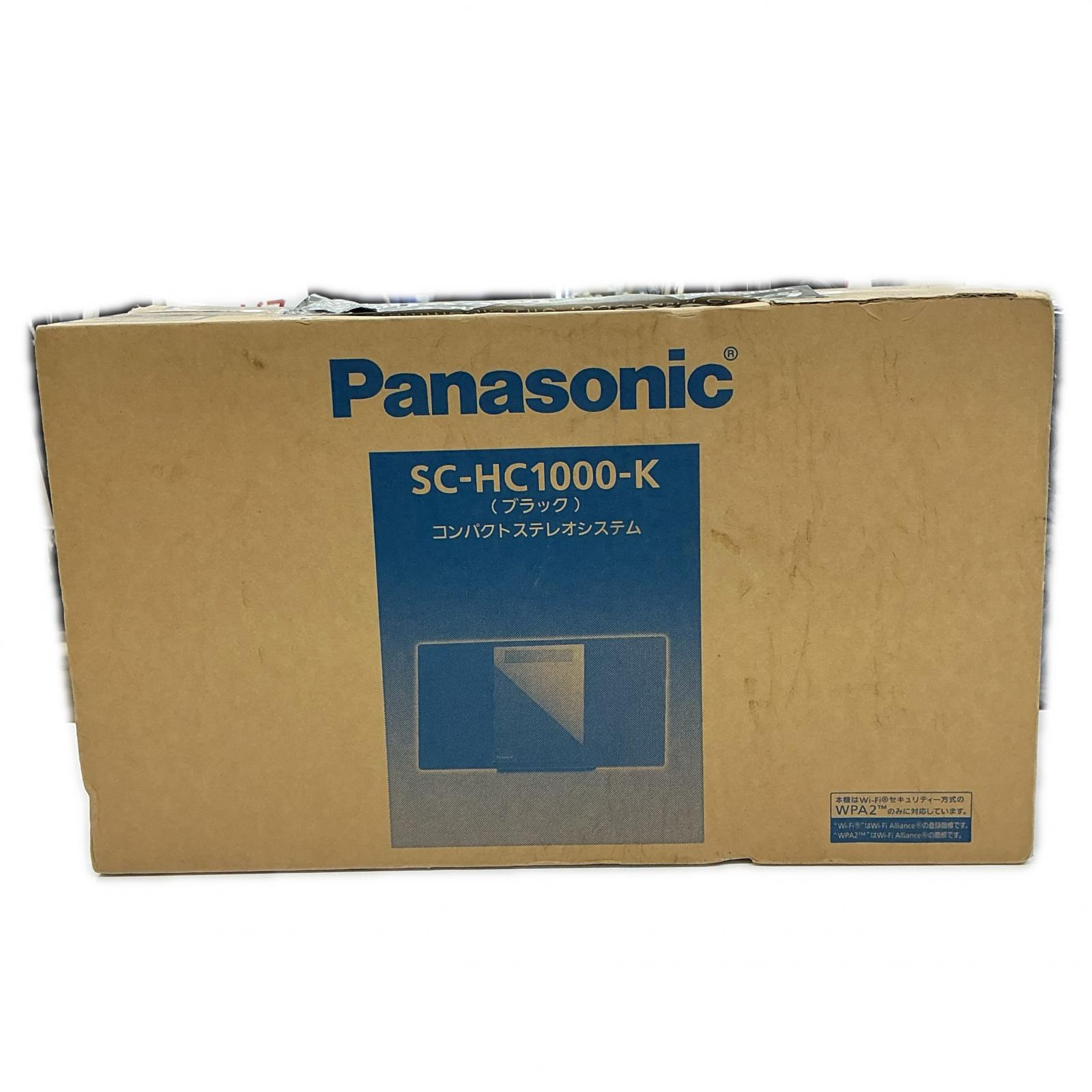 【未使用】Technics Technics スピーカー SC-HC1000-K ブラック【中古】