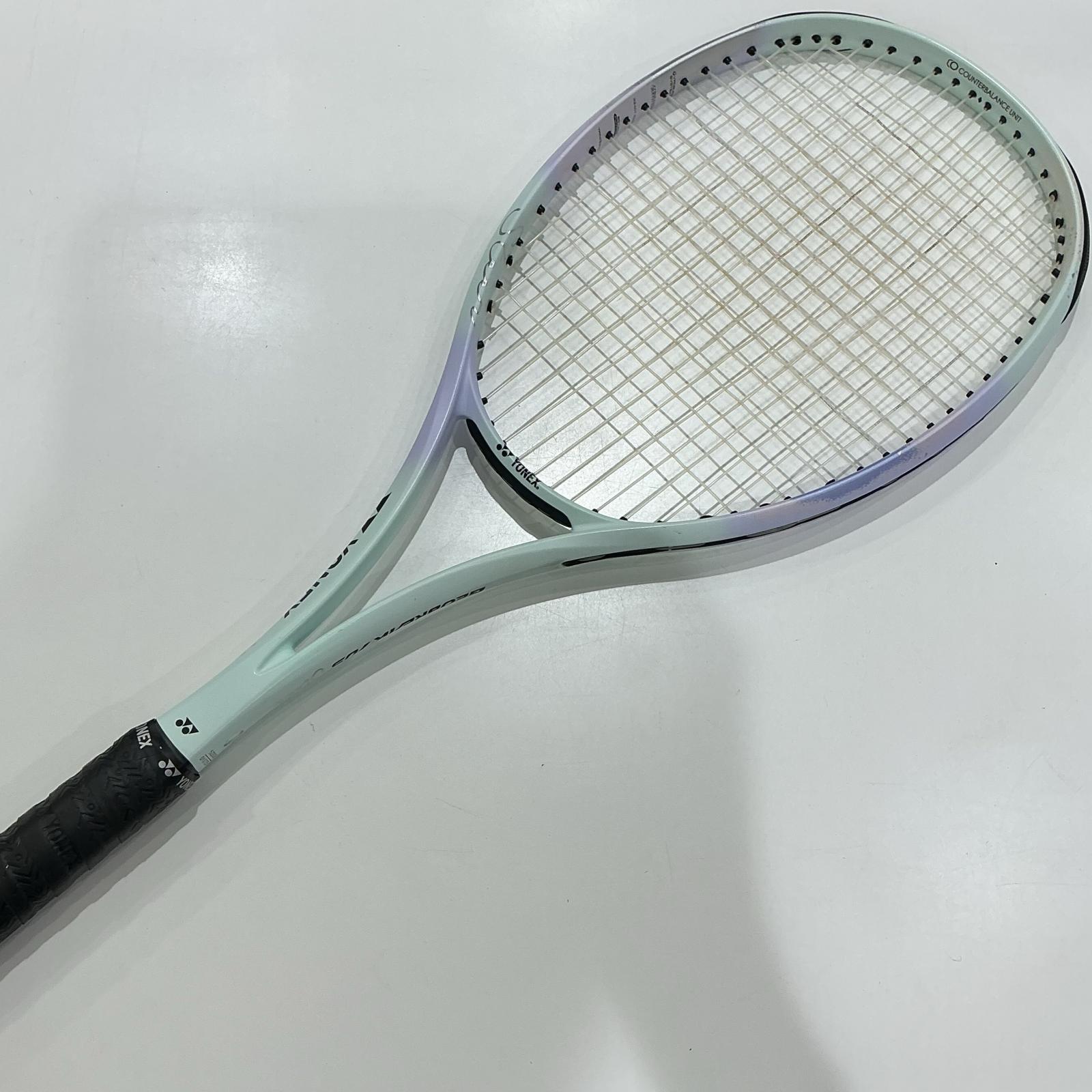 【難あり】YONEX Geobreak 70S Steer 頭を覆う物緑であること 軟式庭球櫂【中古】
