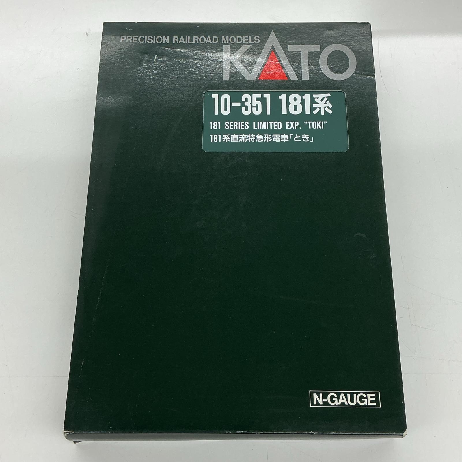 KATO KATO Nゲージ・ラジコン KATO 10351 181系 Nゲージ 直流特急形電車とき レッド×ベージュ【中古】