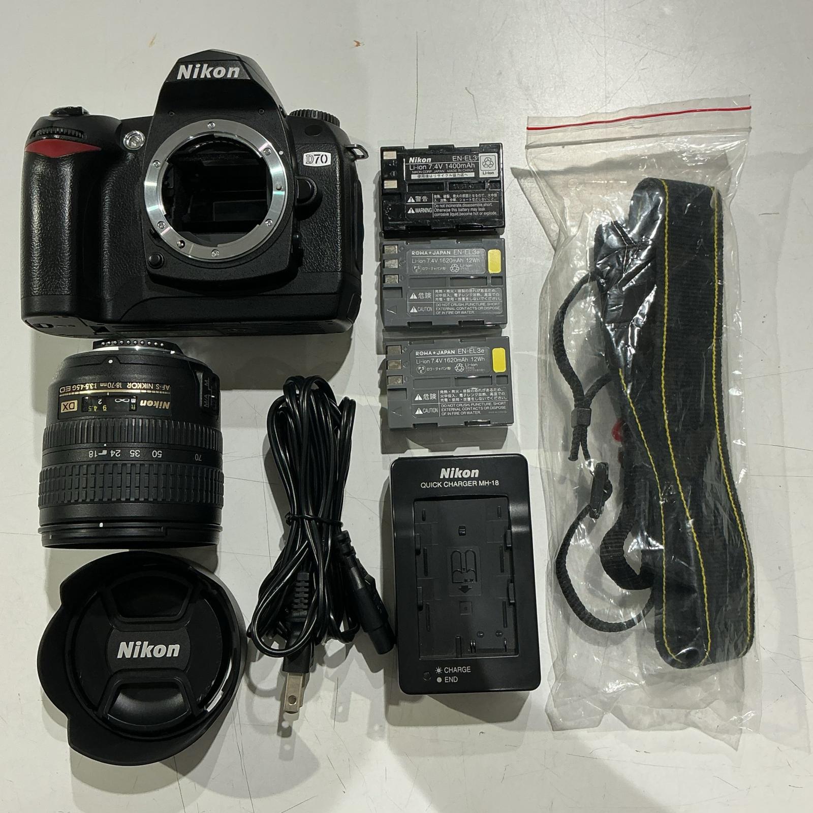 Nikon Nikon デジタル一眼カメラ Nikon D70 キット【中古】