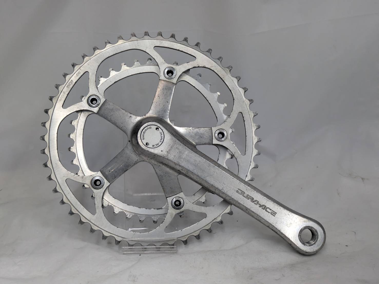 【継続期間制限事項大売り出し】SHIMANO DURA-ACE スターター仕掛ける 50-38T 167.5粍 FC-7400【カウマン戸塚】【中古】