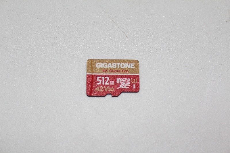 【全品ポイント10倍！要エントリー】【期間限定セール】ギガストーン gigastone microSDXC 512GB 4K Game Pro 【中古】｜ワットマン店