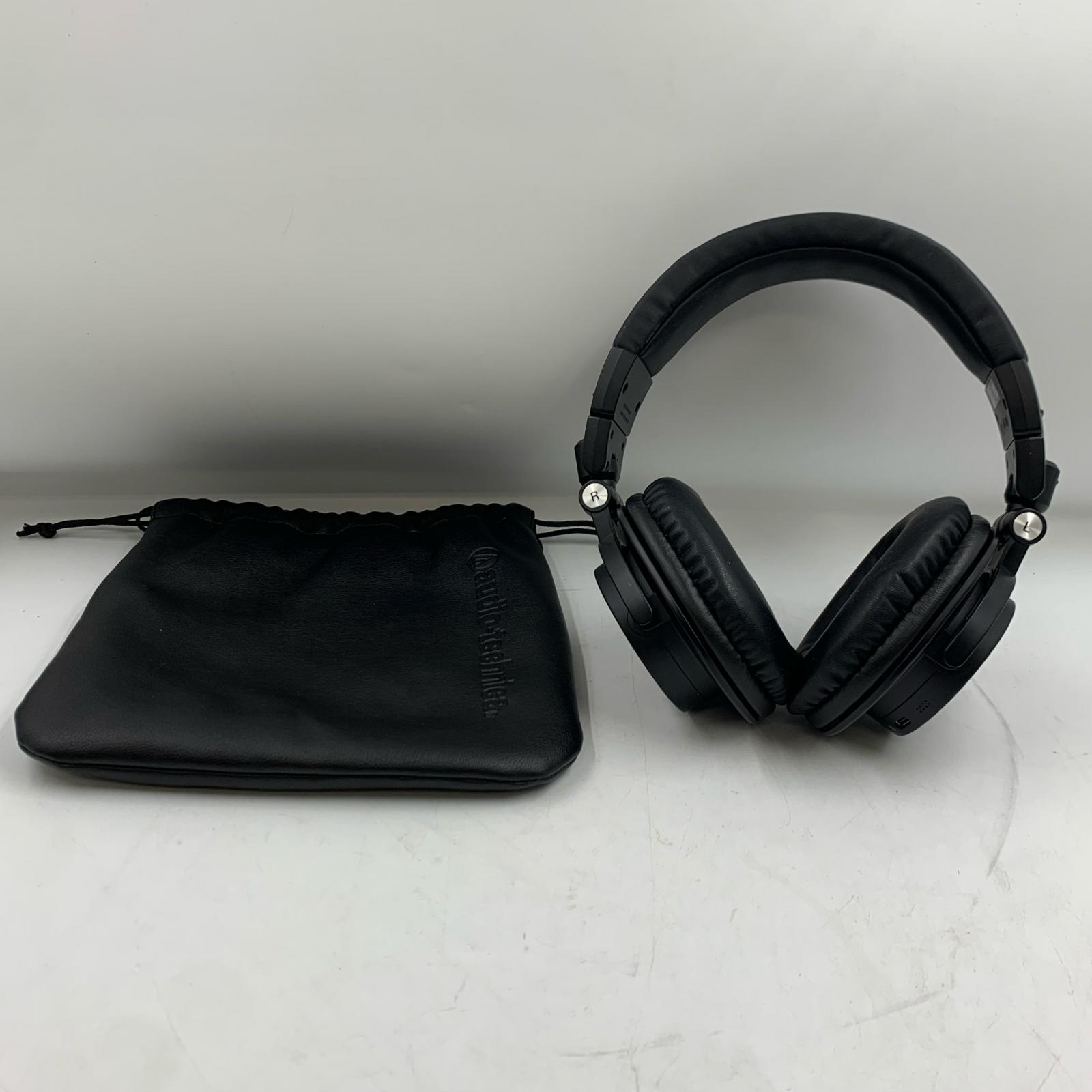 オーディオテクニカ audio-technica 無線電話受話器ATH-M50XBT2 黒いこと【中古】
