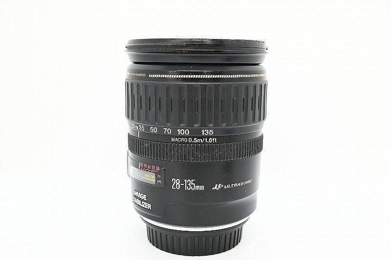 【継続期間制限事項大売り出し】キヤノン Canon EFマウント 水晶体 フルサイズ EF 28-135粍 F3.5-5.6 IS USM 【中古】