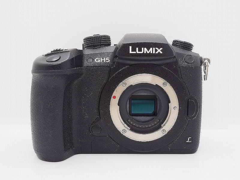 【継続期間制限事項大売り出し】パナソニック Panasonic 鏡鑑受け答え一眼 上半身 フォーサーズ LUMIX DC-GH5 【中古】